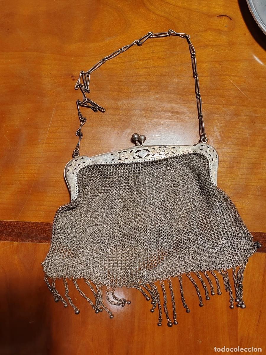 Antig&uuml;edades: Bolso de plata - Foto 1