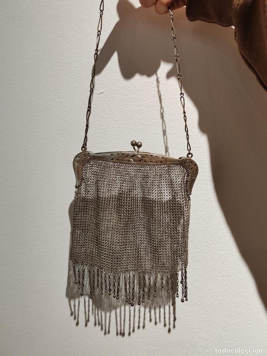 Antig&uuml;edades: Bolso de plata - Foto 2