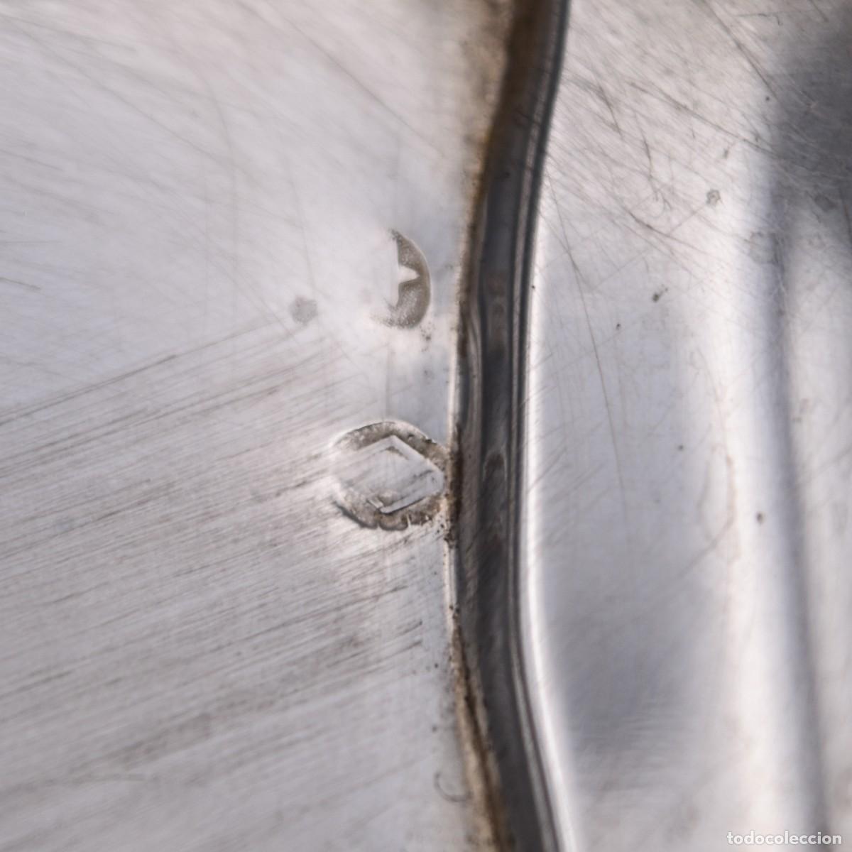 Antig&uuml;edades: Bandejas antiguas de plata - Foto 4