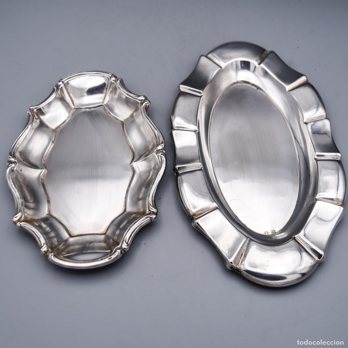 Antig&uuml;edades: Bandejas antiguas de plata - Foto 6