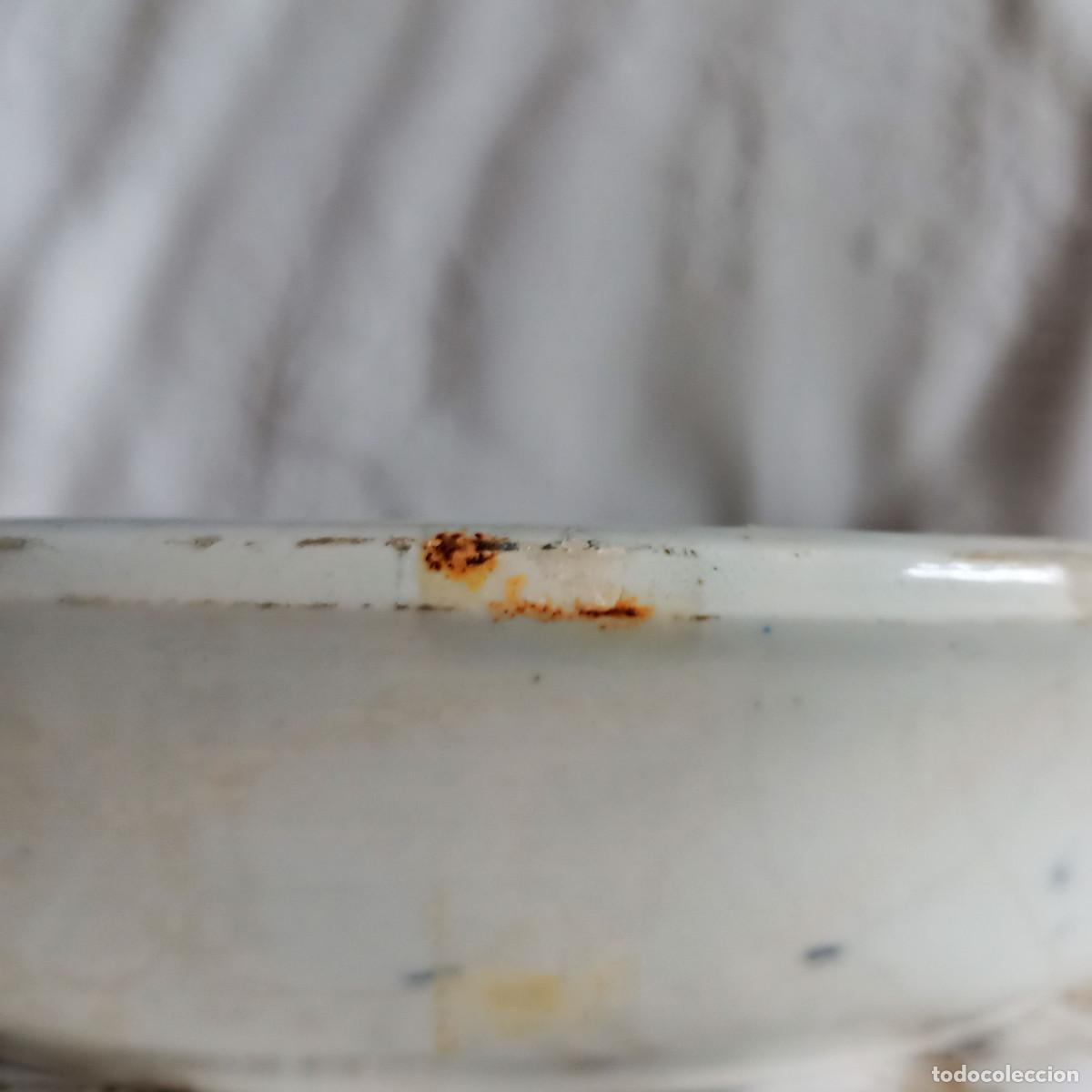 Antig&uuml;edades: Plato decoraci&oacute;n de 24,5 cm de di&aacute;metro. - Foto 5
