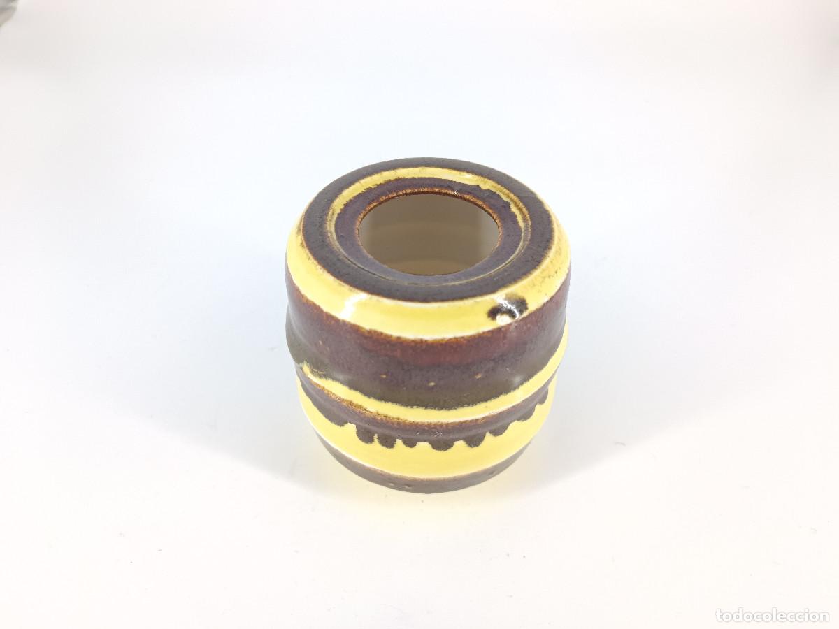 Antig&uuml;edades: Antiguo jarr&oacute;n de cer&aacute;mica multicolor - Foto 6