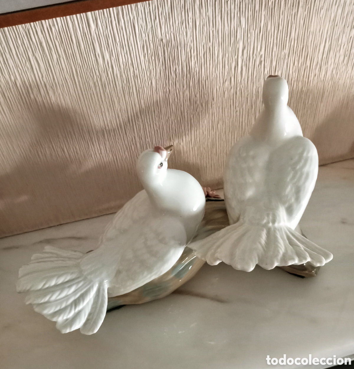Antig&uuml;edades: Antigua pareja de palomas - Foto 4