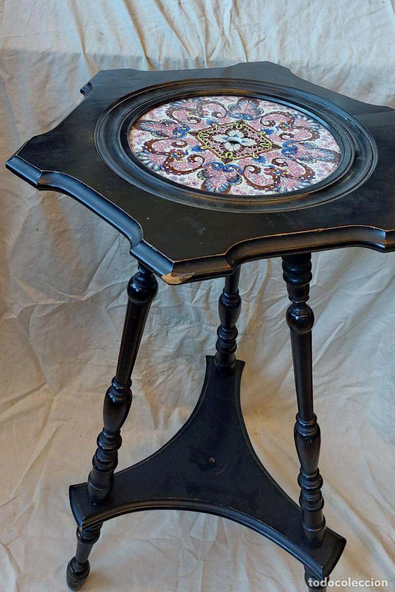 Antig&uuml;edades: Mesa peana Alfonsina S.XIX - Foto 2