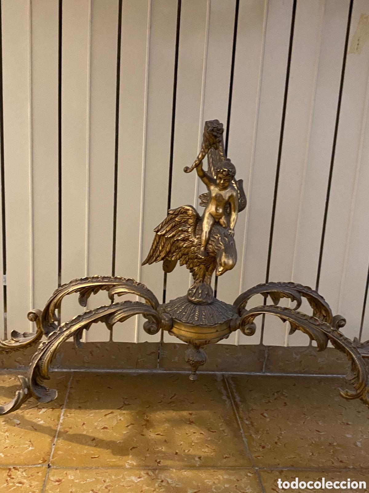 Antig&uuml;edades: Consola de bronce italiana - Foto 2