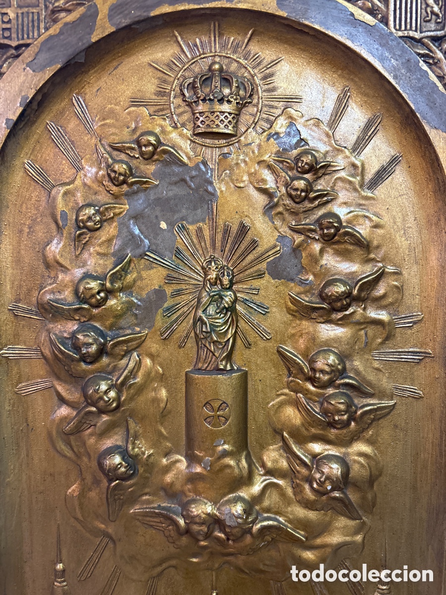 Antig&uuml;edades: Cuadro de la virgen del Pilar - Foto 5