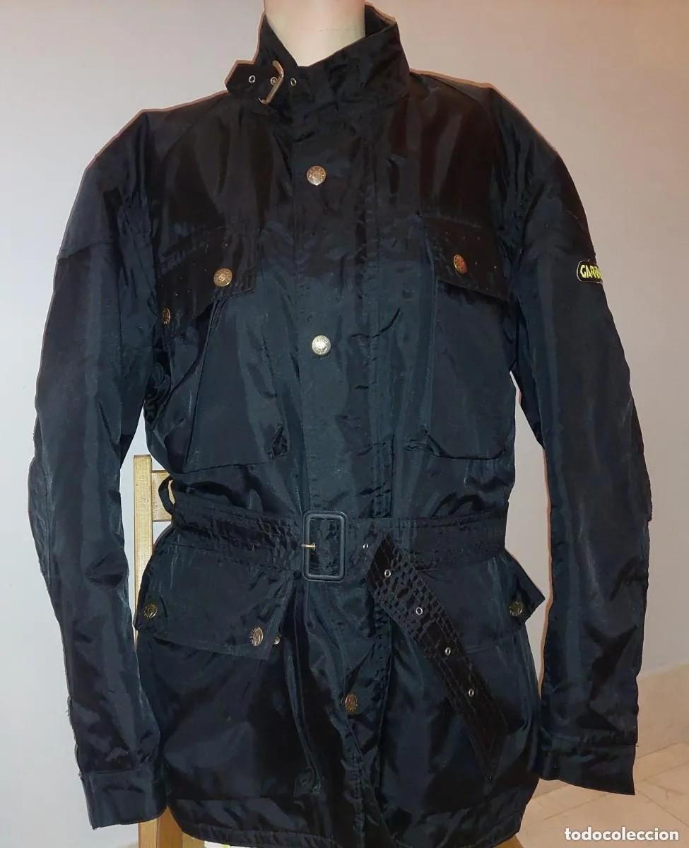 Antig&uuml;edades: CHAQUETA MOTO MARCA GARIBALDI. A&Ntilde;OS 90. LEE TEXTO