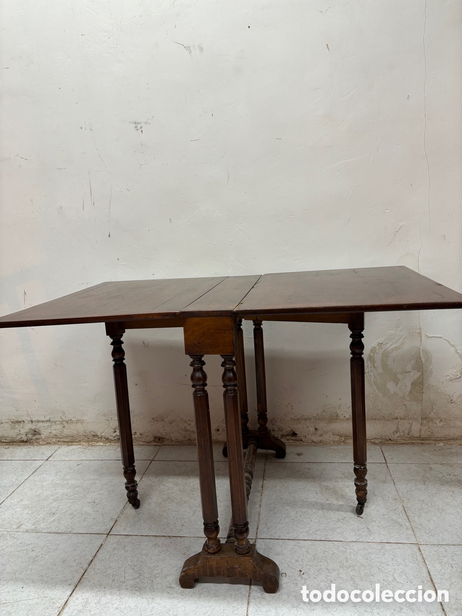 Antig&uuml;edades: Mesa get leg table 1850 - Foto 2