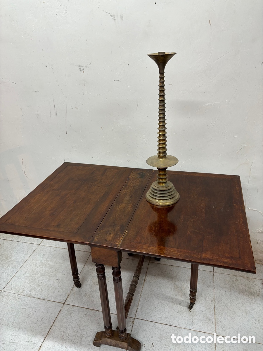 Antig&uuml;edades: Mesa get leg table 1850 - Foto 4