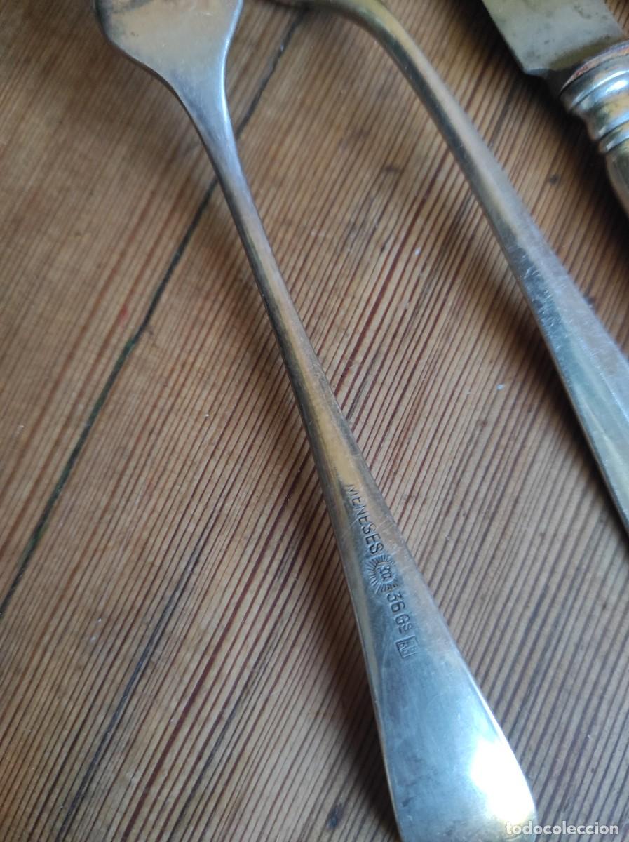 Antig&uuml;edades: Cubiertos meneses - Foto 2