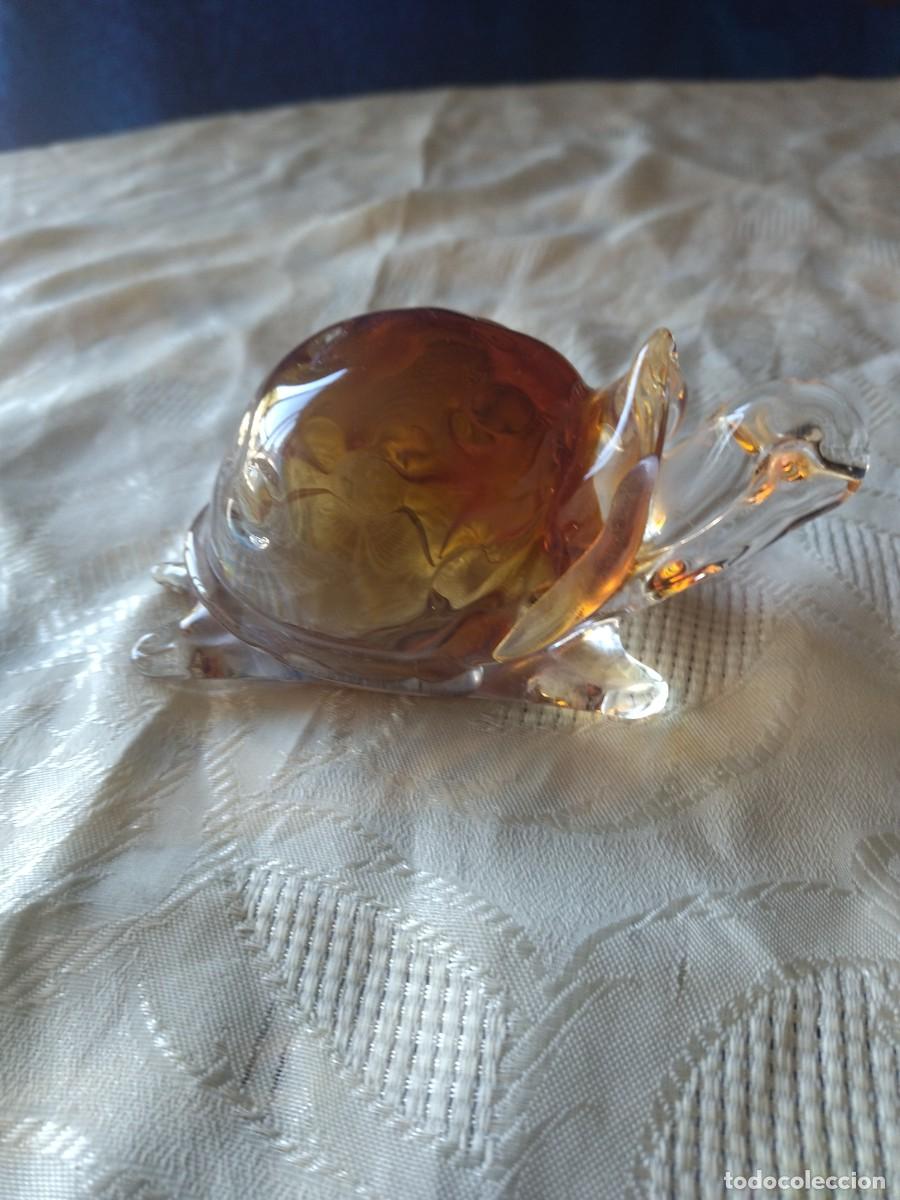 Antig&uuml;edades: Bonito caracol de cristal de murano. - Foto 6