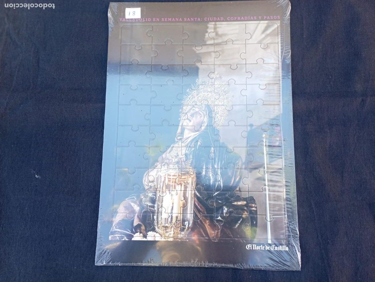 Antig&uuml;edades: PUZZLE VALLADOLID EN LA SEMANA SANTA; CIUDAD,COFRADIAS Y PASOS.