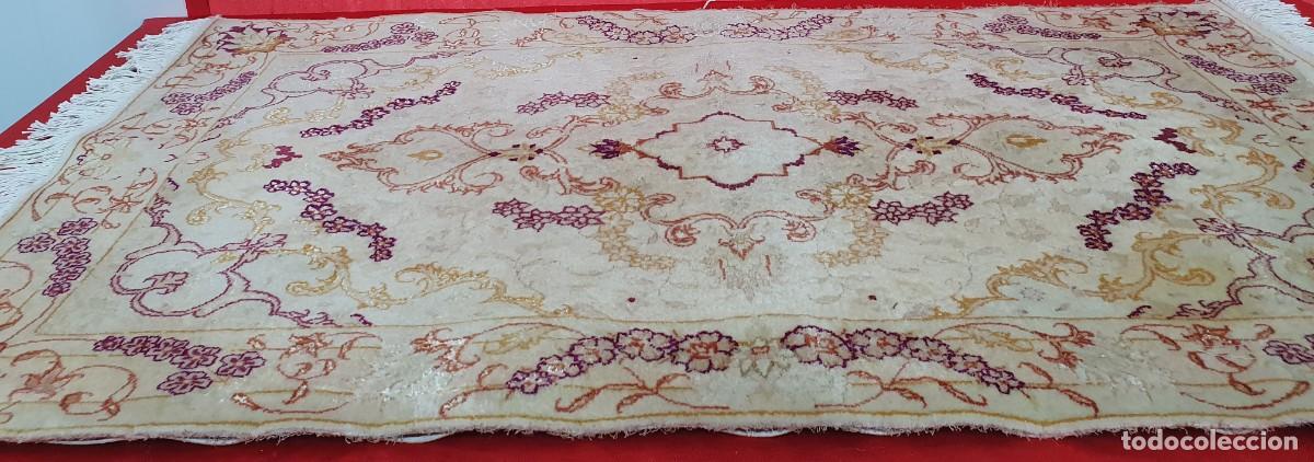 Antig&uuml;edades: Pareja de alfombras gemelas hechas a mano - Foto 4