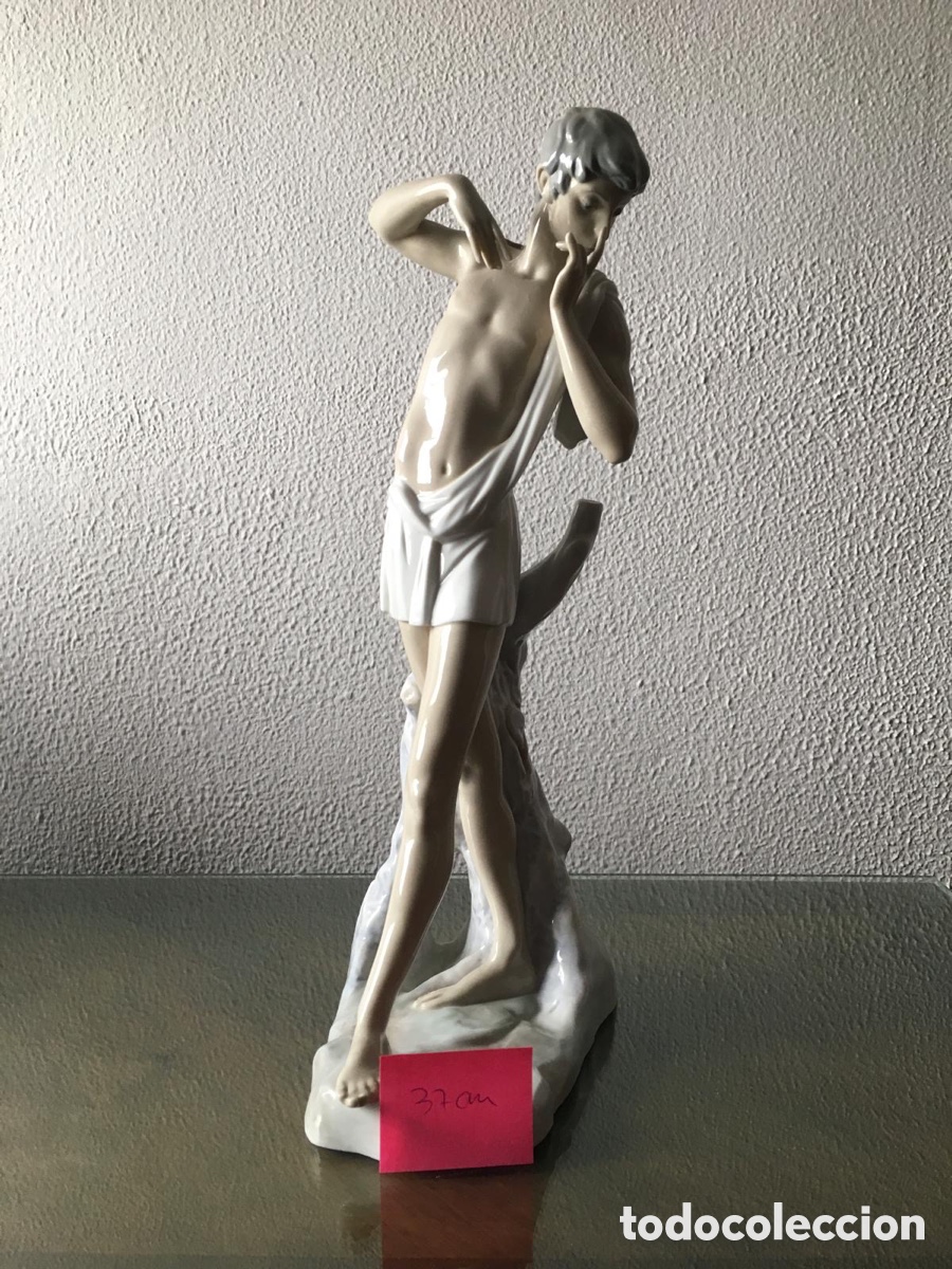 Antig&uuml;edades: Figura Lladr&oacute;: Pastor Griego - Foto 1