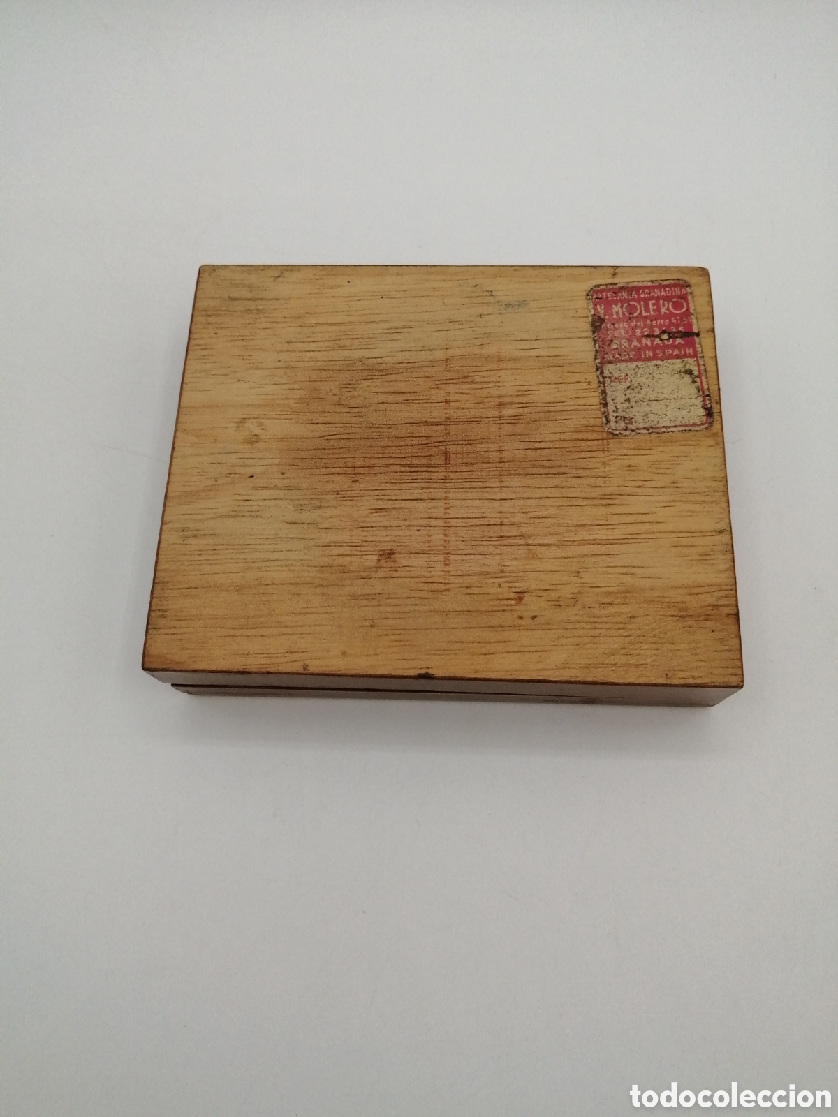 Antig&uuml;edades: Antigua caja madera y marqueter&iacute;a - Foto 4