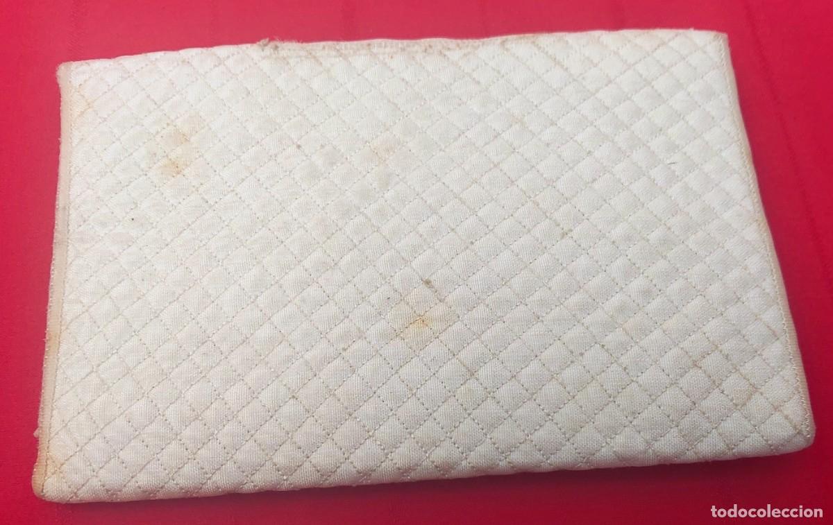 Antig&uuml;edades: MONEDERO O CARTERA BORDADA CON AVALORIOS E INICIALES - Foto 6