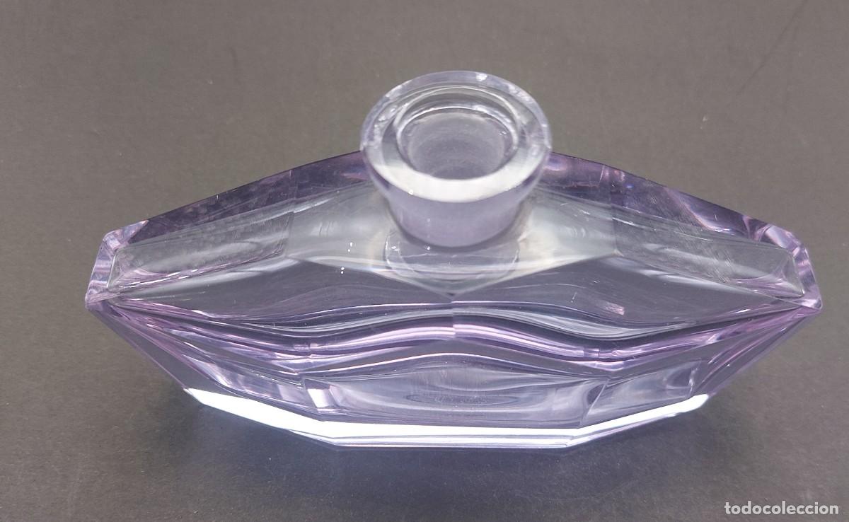 Antig&uuml;edades: BOTE DE PERFUME VINTAGE DE CRISTAL - Foto 2