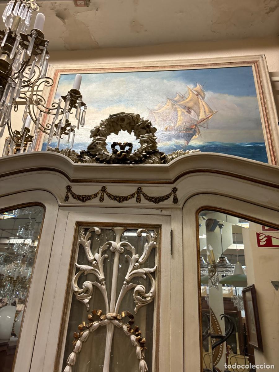 Antig&uuml;edades: Armario blanco - Foto 3