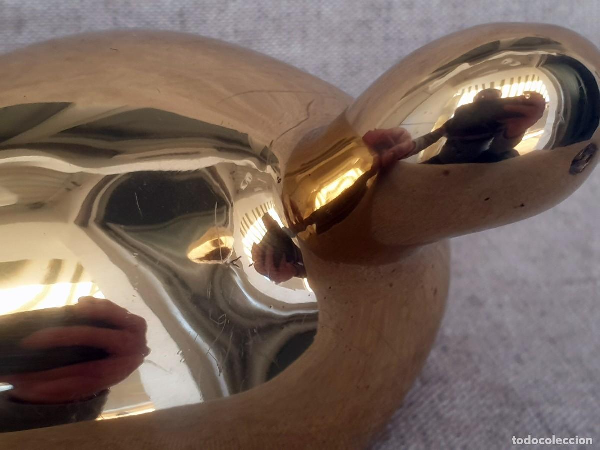 Antig&uuml;edades: PISAPAPELES PATO DE BRONCE - Foto 3