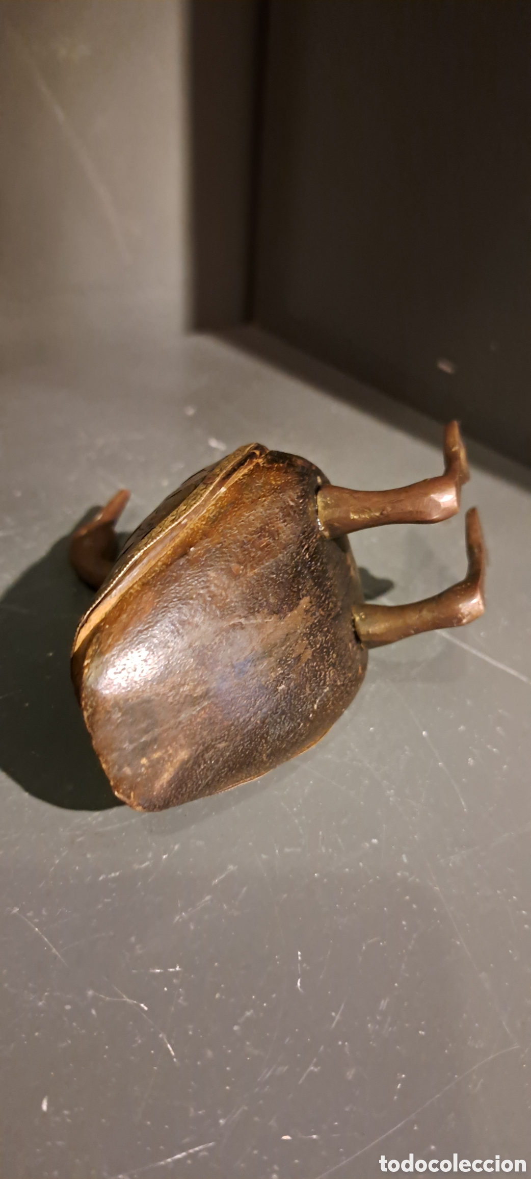 Antig&uuml;edades: Pato madera/bronce antiguo - Foto 5
