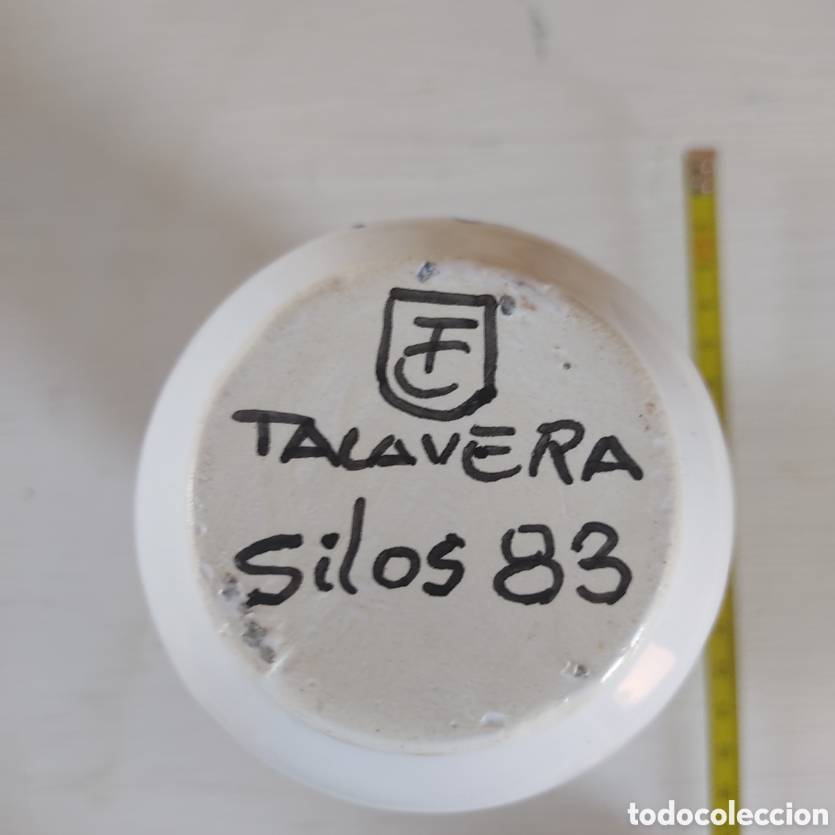 Antig&uuml;edades: Jarr&oacute;n peque&ntilde;o de Talavera - Foto 2