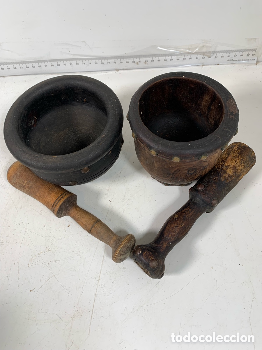 Antig&uuml;edades: 01_ Morteros de madera - Foto 6