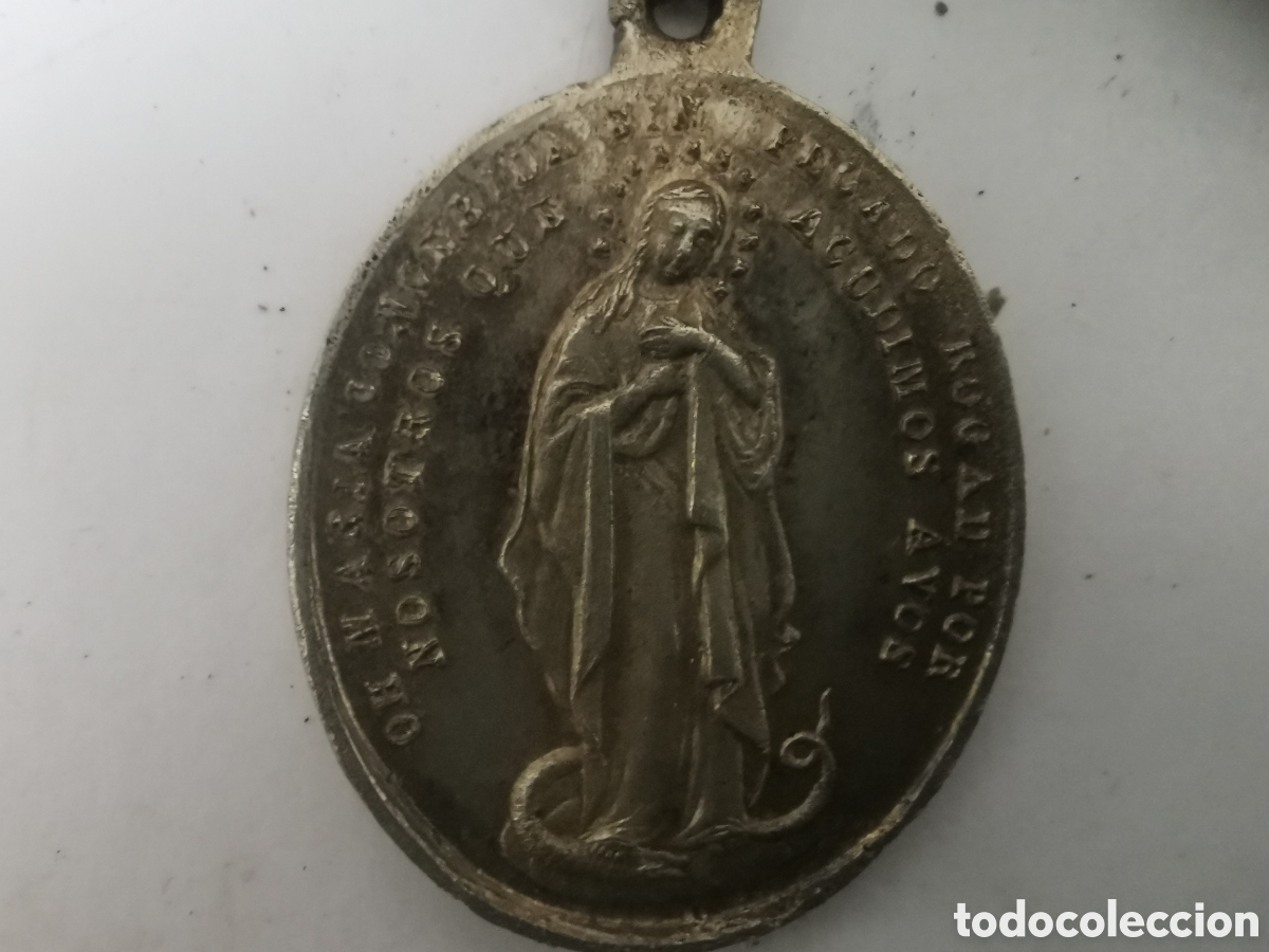 Antig&uuml;edades: Medalla santa Teresa de Jes&uacute;s - Foto 3