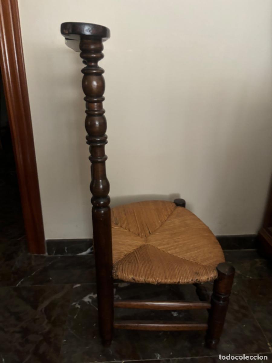Antig&uuml;edades: Antigua silla reclinatorio - Foto 3