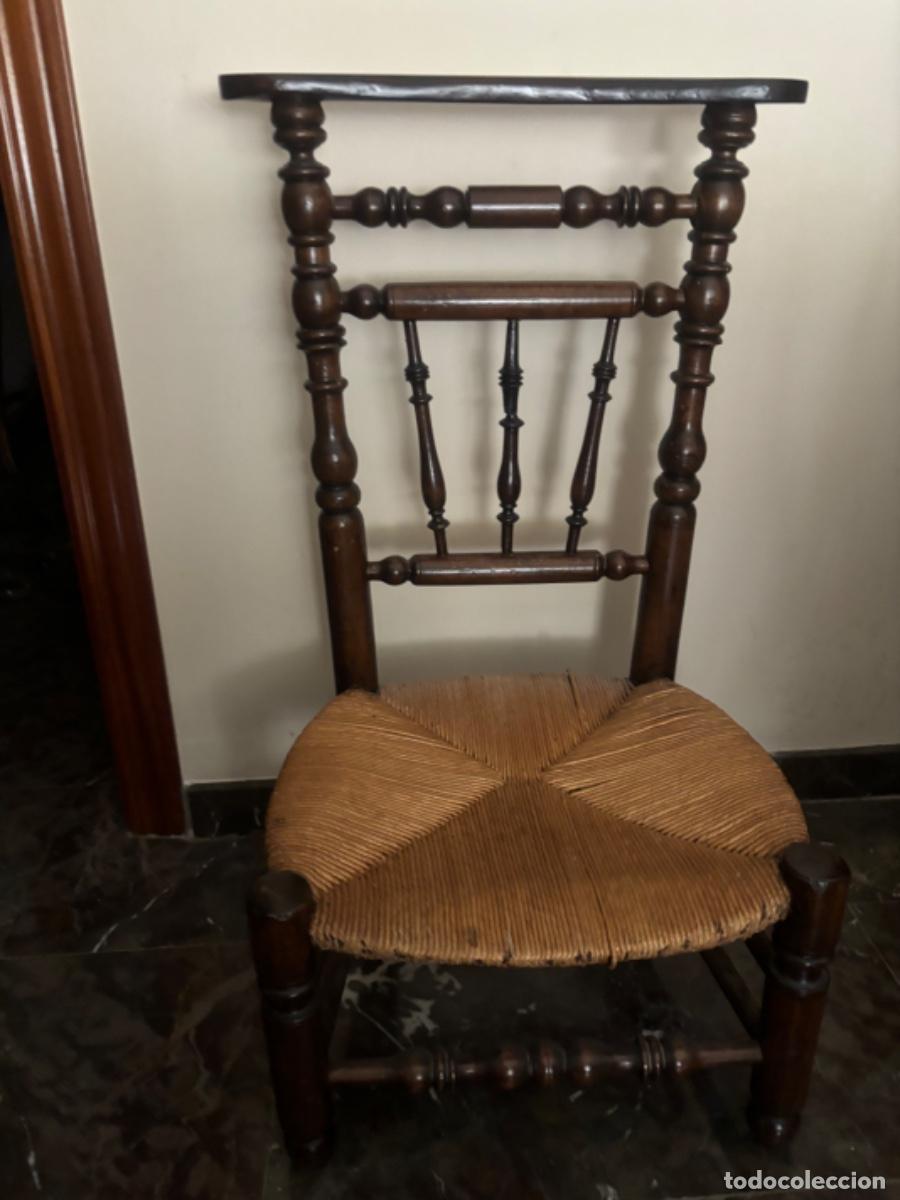 Antig&uuml;edades: Antigua silla reclinatorio - Foto 5