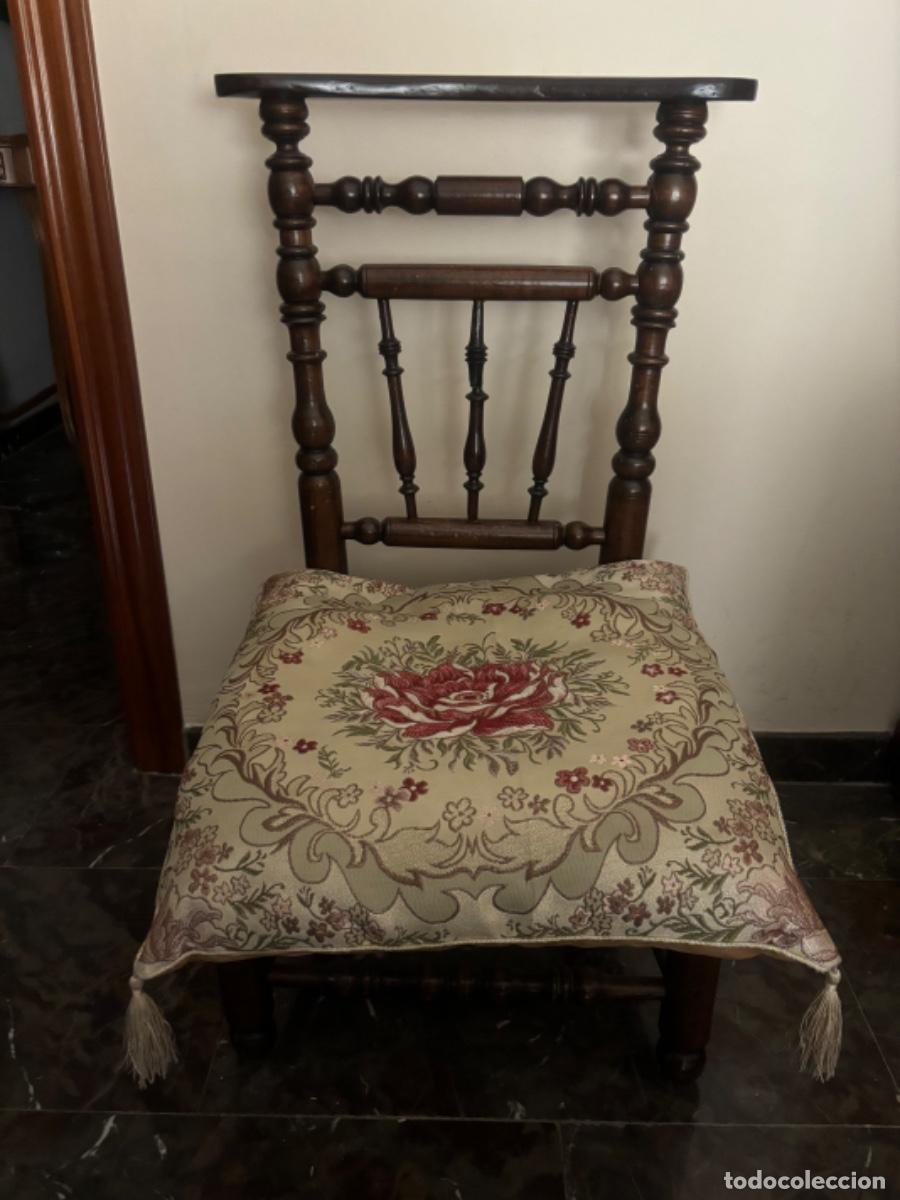 Antig&uuml;edades: Antigua silla reclinatorio - Foto 6