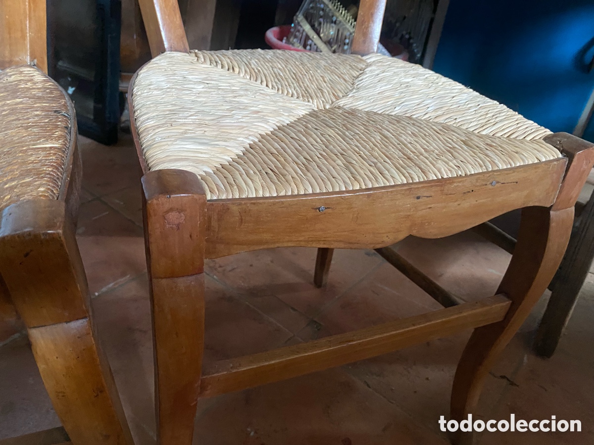 Antig&uuml;edades: Bonitas sillas isabelina - Foto 4