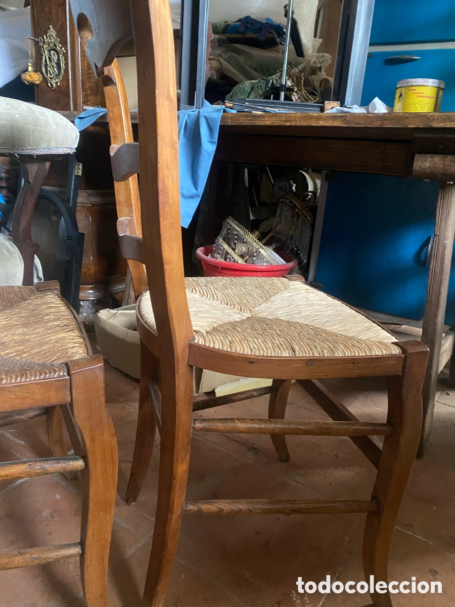 Antig&uuml;edades: Bonitas sillas isabelina - Foto 10