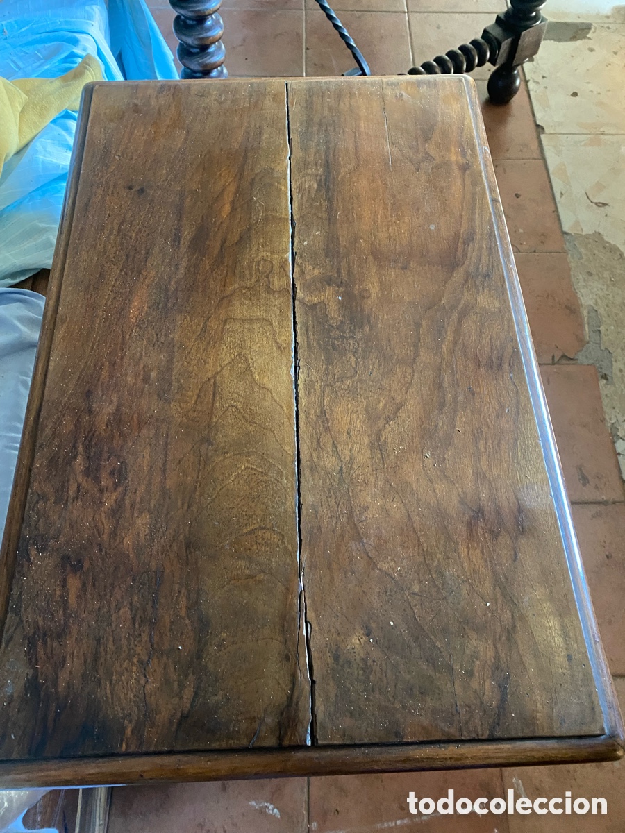 Antig&uuml;edades: Mesa velador alfonsina - Foto 3