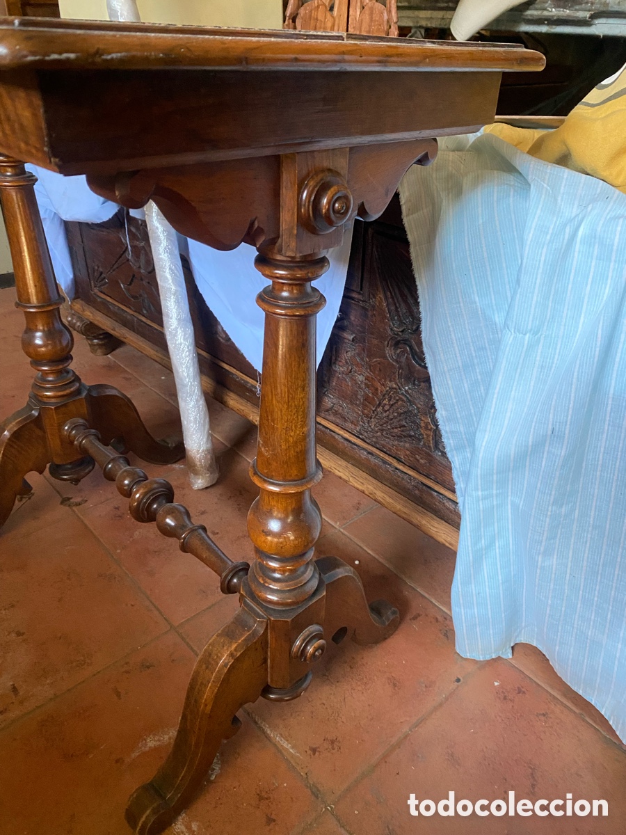 Antig&uuml;edades: Mesa velador alfonsina - Foto 4
