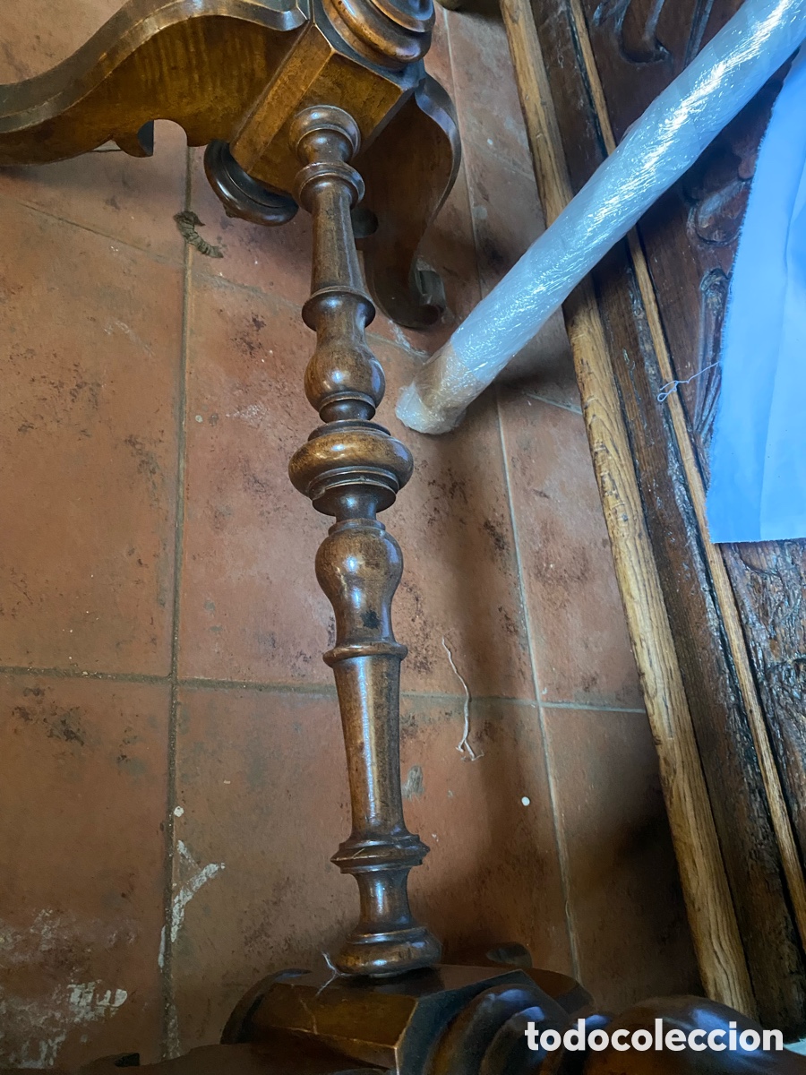 Antig&uuml;edades: Mesa velador alfonsina - Foto 5