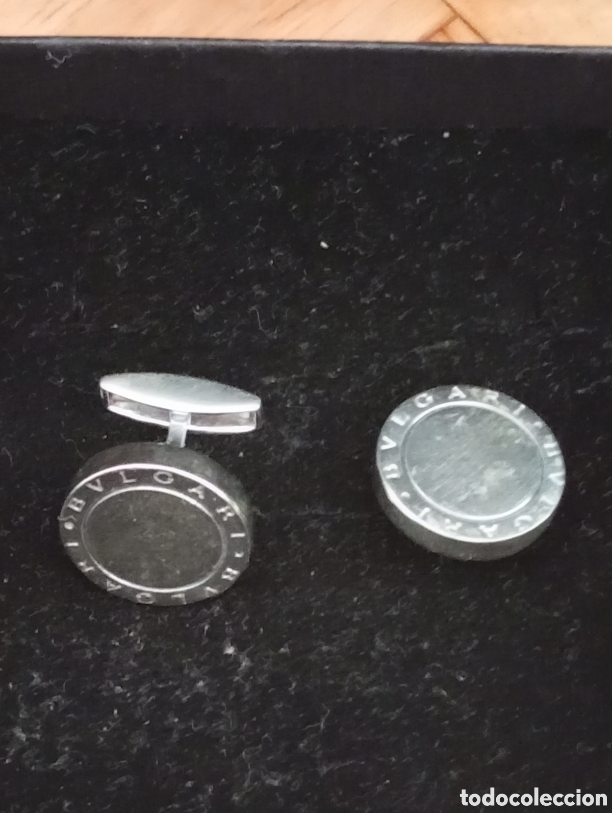Antig&uuml;edades: Gemelos de plata Bulgari - Foto 5