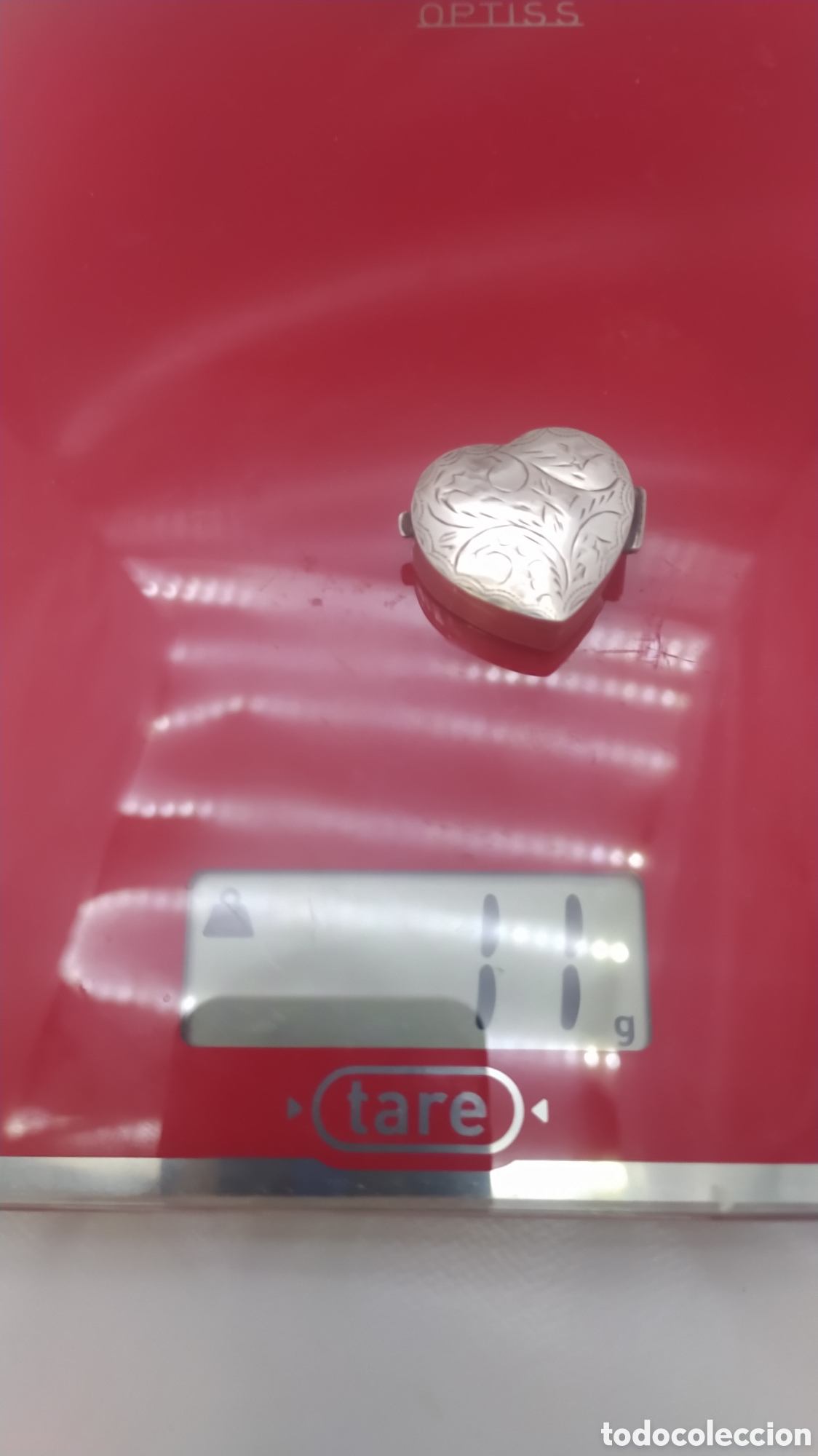 Antig&uuml;edades: Cajita plata coraz&oacute;n - Foto 6