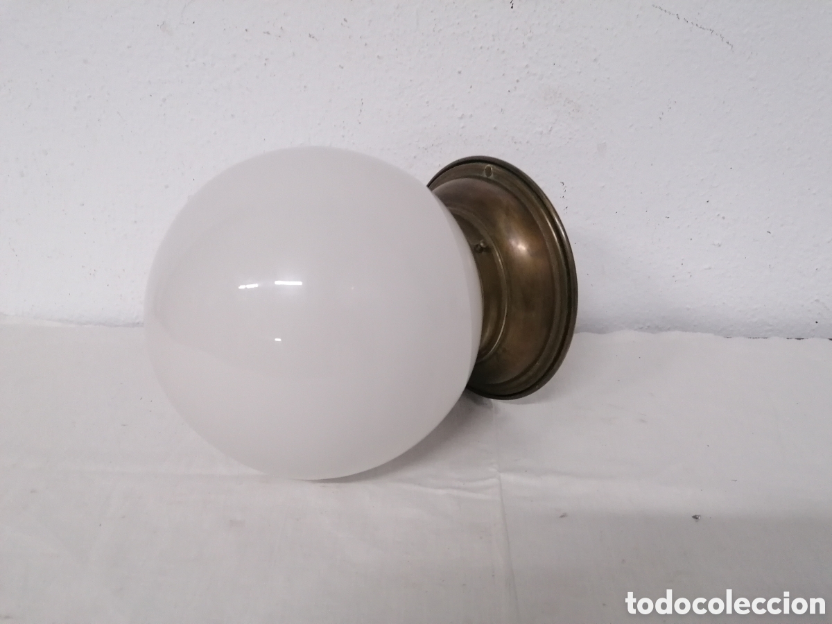 Antig&uuml;edades: L&aacute;mpara de techo art deco - Foto 6