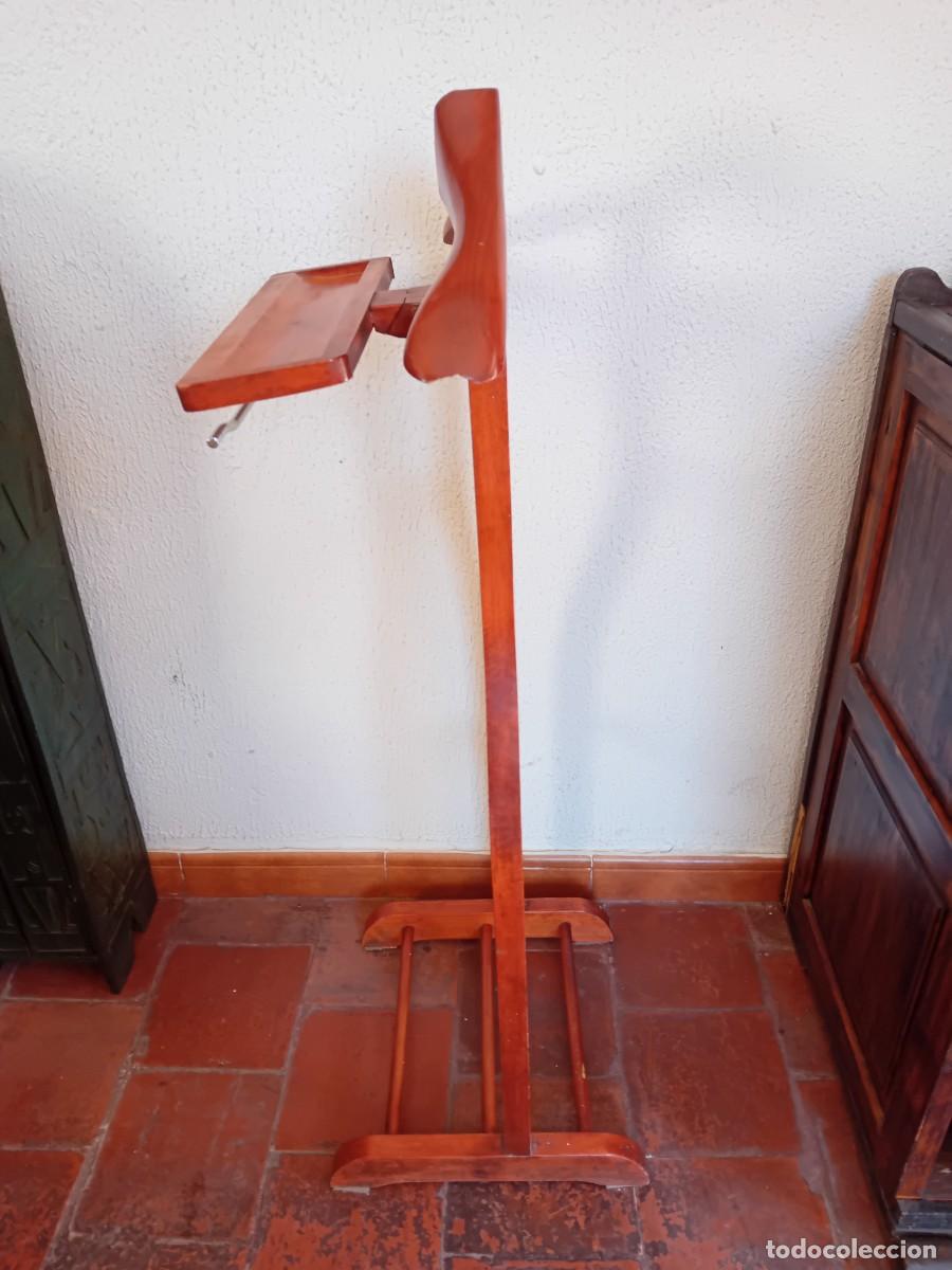Antig&uuml;edades: Gal&aacute;n de noche en madera antiguo - Foto 5