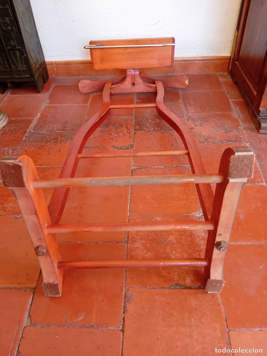 Antig&uuml;edades: Gal&aacute;n de noche en madera antiguo - Foto 7