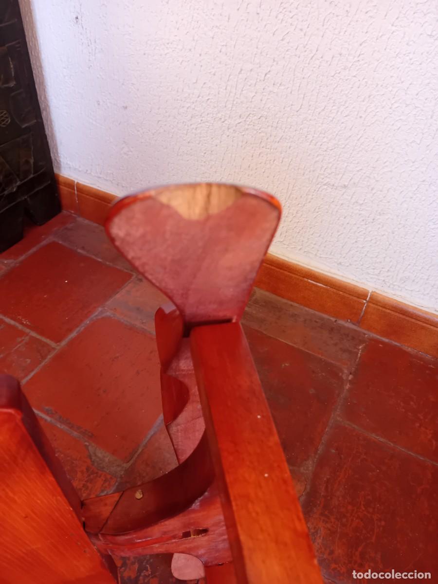 Antig&uuml;edades: Gal&aacute;n de noche en madera antiguo - Foto 8