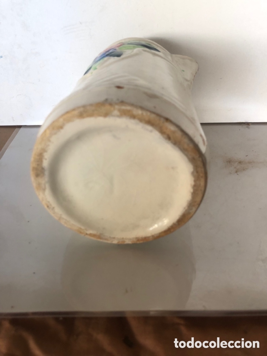 Antig&uuml;edades: jarra de ceramica vinatera - Foto 3