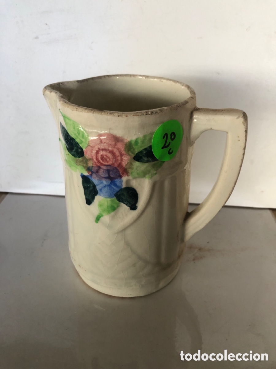 Antig&uuml;edades: jarra de ceramica vinatera - Foto 1