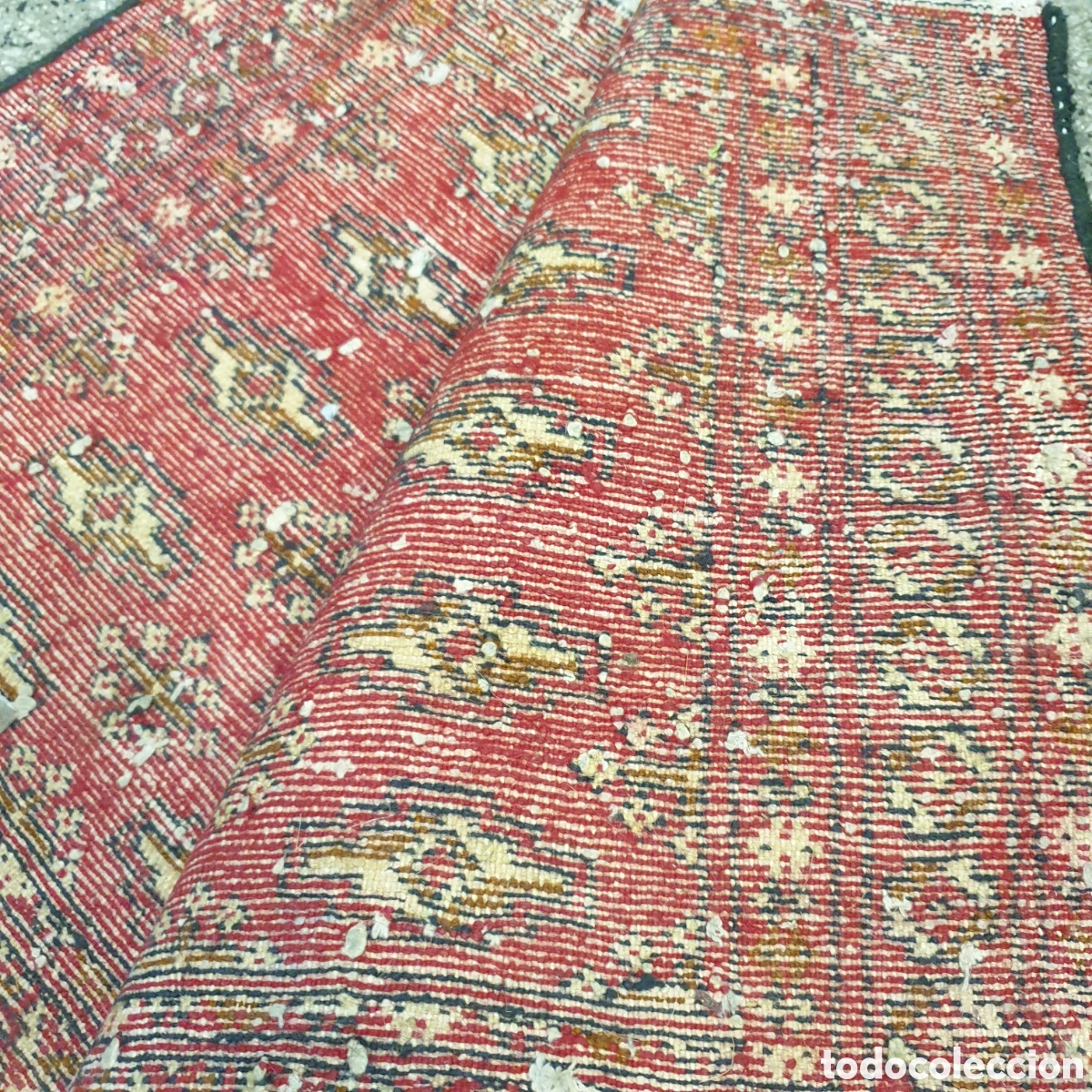 Antig&uuml;edades: Alfombra de Iran 105x50 - Foto 3