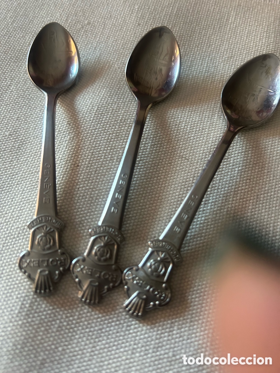Antig&uuml;edades: Cucharillas plata rolex - Foto 2