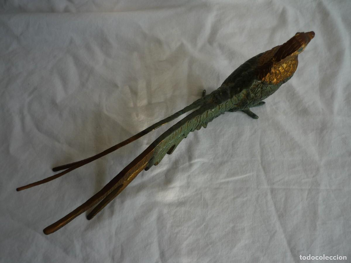 Antig&uuml;edades: Figura de fais&aacute;n de bronce - Foto 5