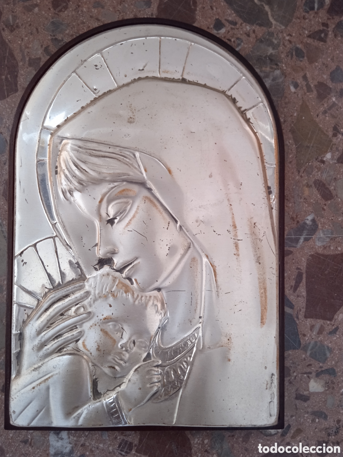 Antig&uuml;edades: Placa de plata - Foto 1