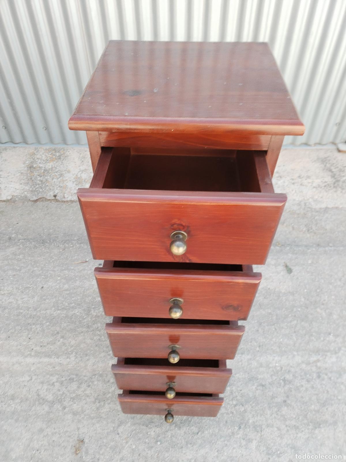 Antig&uuml;edades: mueble auxilar de 5 cajones - Foto 4