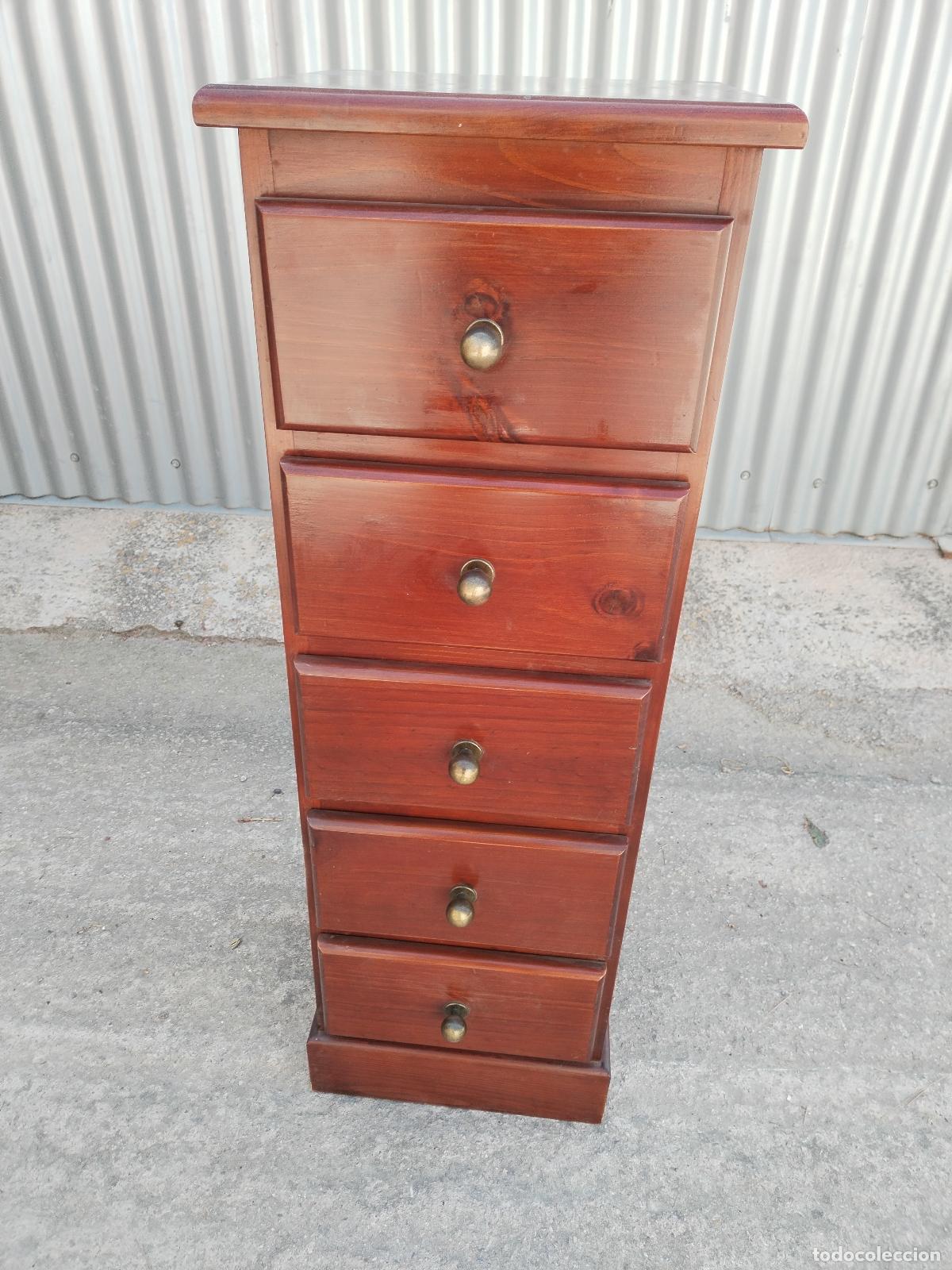 Antig&uuml;edades: mueble auxilar de 5 cajones - Foto 8