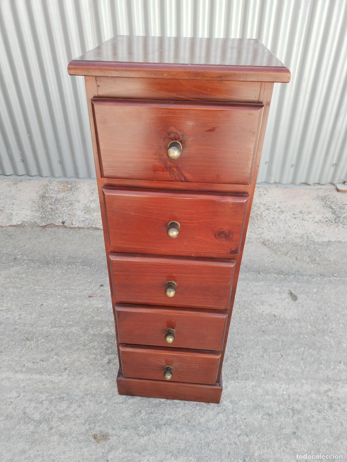 Antig&uuml;edades: mueble auxilar de 5 cajones - Foto 9